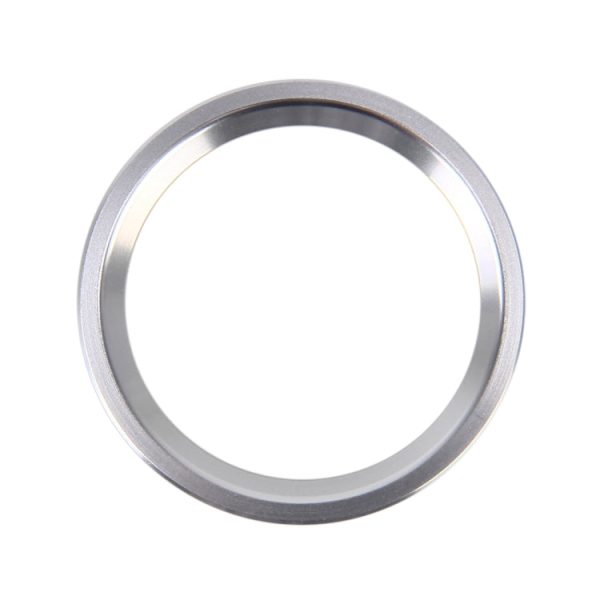 Car Engine Start Key Push Button Ring Trim Aluminum Alloy Sticker Decoration for Audi(Silver) Online now