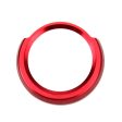 Car Engine Start Key Push Button Ring Trim Aluminum Alloy Sticker Decoration for BMW(Red) Online