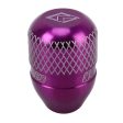 Universal Car Gear Shift Knob Modified Car Gear Shift Knob Auto Transmission Shift Lever Knob Gear Knobs(Purple) For Discount