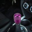 Universal Car Gear Shift Knob Modified Car Gear Shift Knob Auto Transmission Shift Lever Knob Gear Knobs(Purple) For Discount