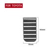 Carbon Fiber Car Armrest Box Slot Pad Decorative Sticker for Toyota Tundra 2014-2018, Left Right Driving Universal Fashion