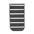 Carbon Fiber Car Armrest Box Slot Pad Decorative Sticker for Toyota Tundra 2014-2018, Left Right Driving Universal Fashion